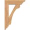 Ekena Millwork Legacy Traditional Smooth Bracket w/ Offset Brace, Western Red Cedar, 5 1/2"W x 18"D x 26"H BKT0604X18X26LEC01SWR - alternate 2